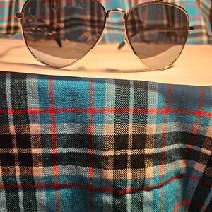 LUENX Adult Unisex See Better World Aviator Sunglasses 2610 FO1 59 15 145